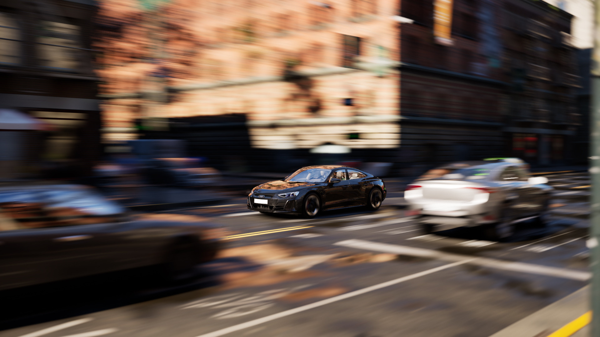 Static motion blur in Twinmotion 2025.2
