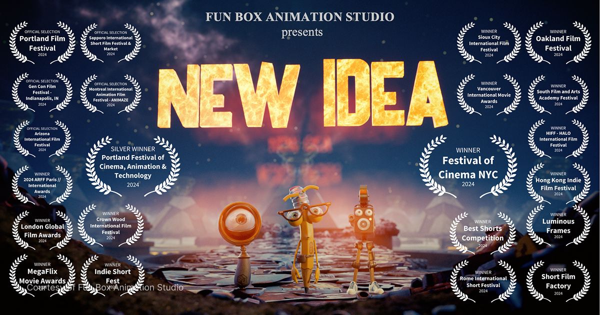 Schau dir hier die Premiere des preisgekrönten animierten Kurzfilms NEW ...