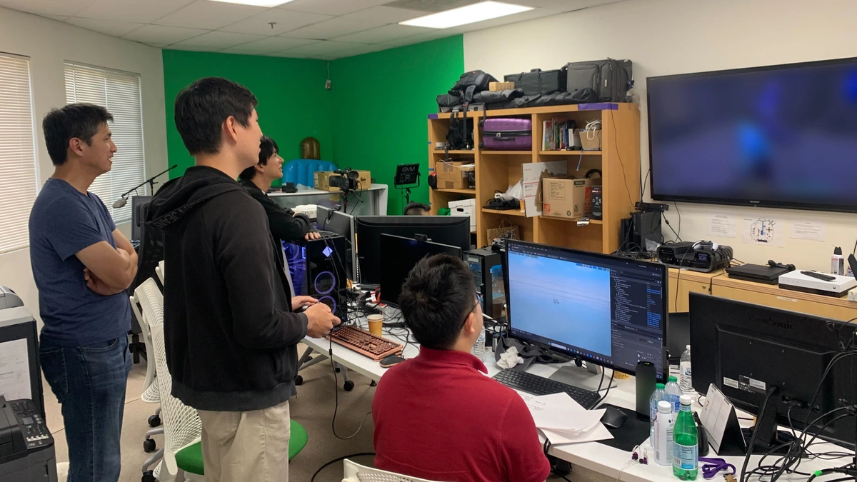 The GungHo America team at work
