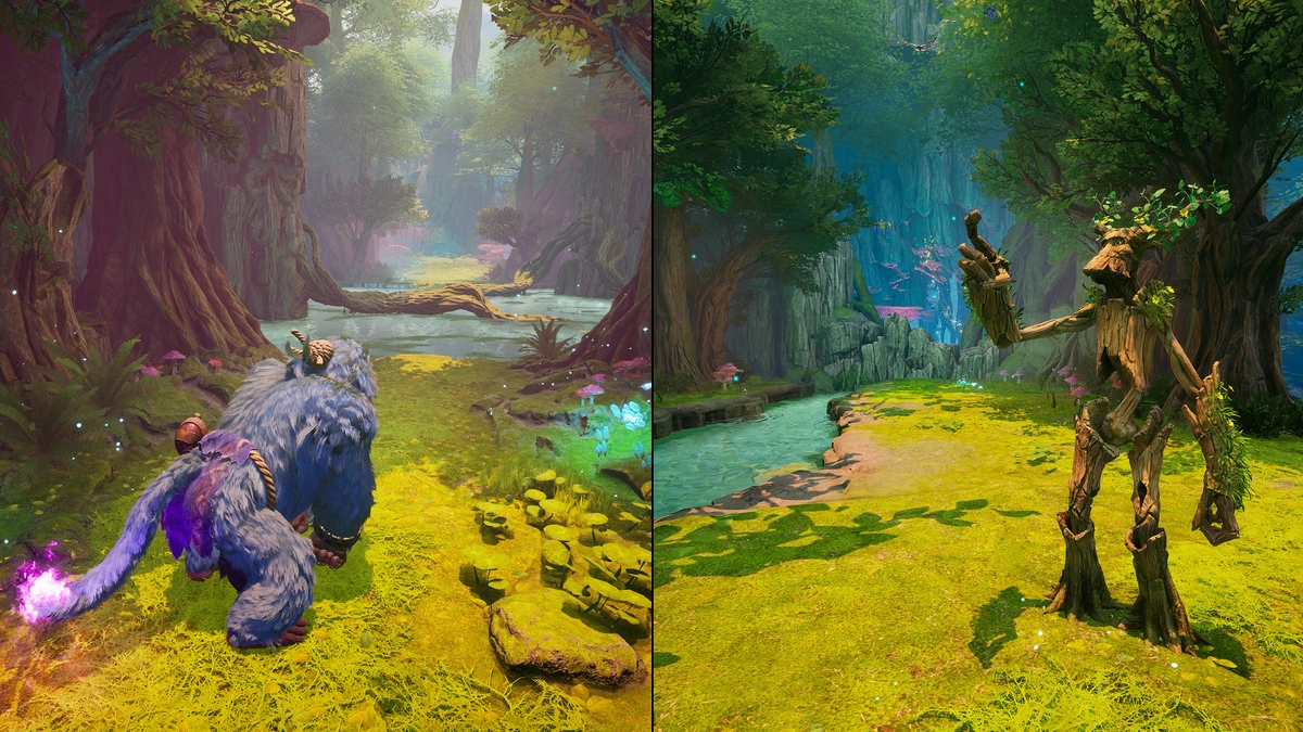 Fantasy creatures in UE5-powered ‘Split Fiction’.