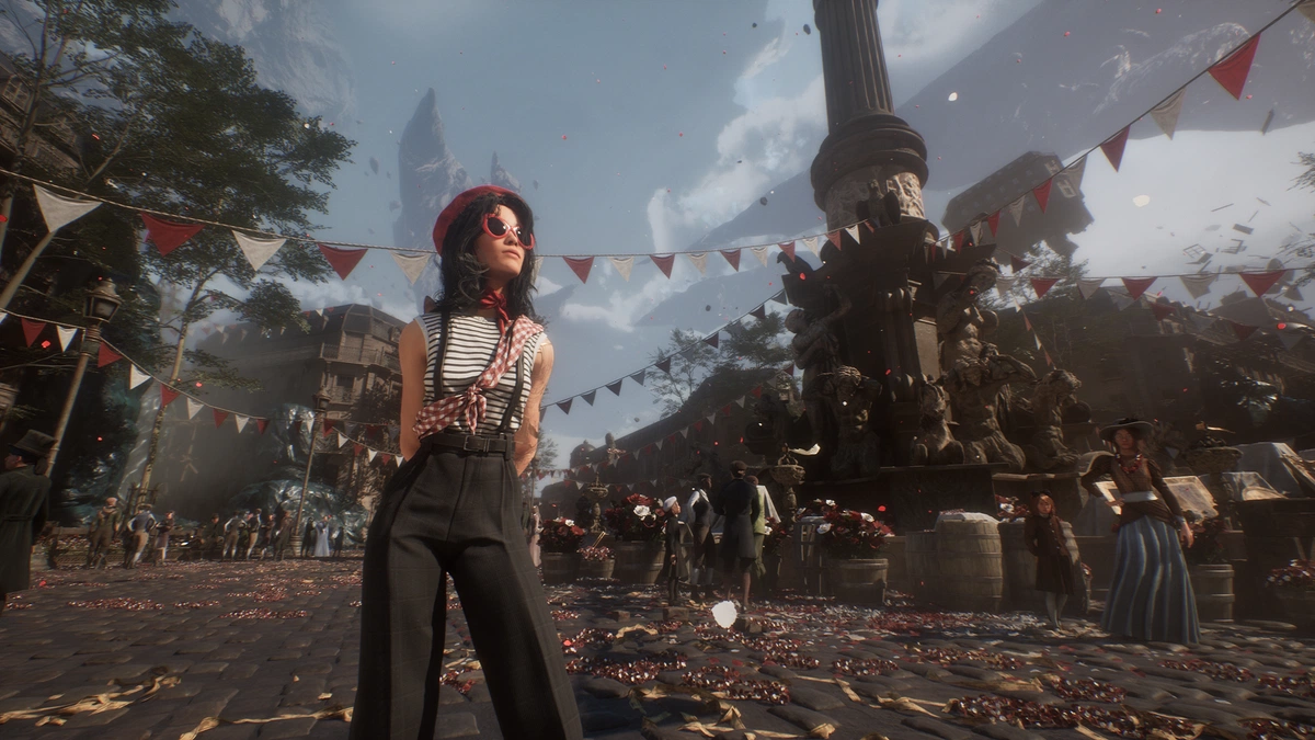 A chic character in ‘Clair Obscur: Expedition 33’.