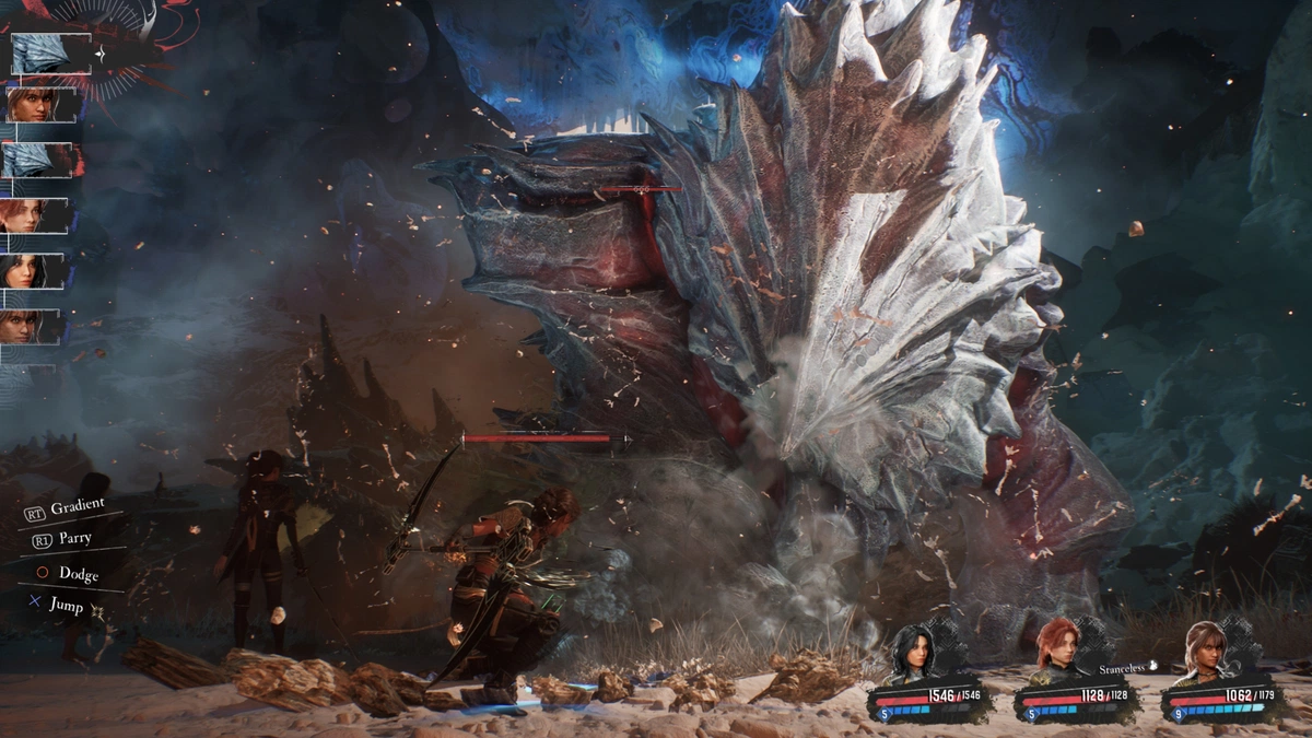 Combat in ‘Clair Obscur: Expedition 33’.