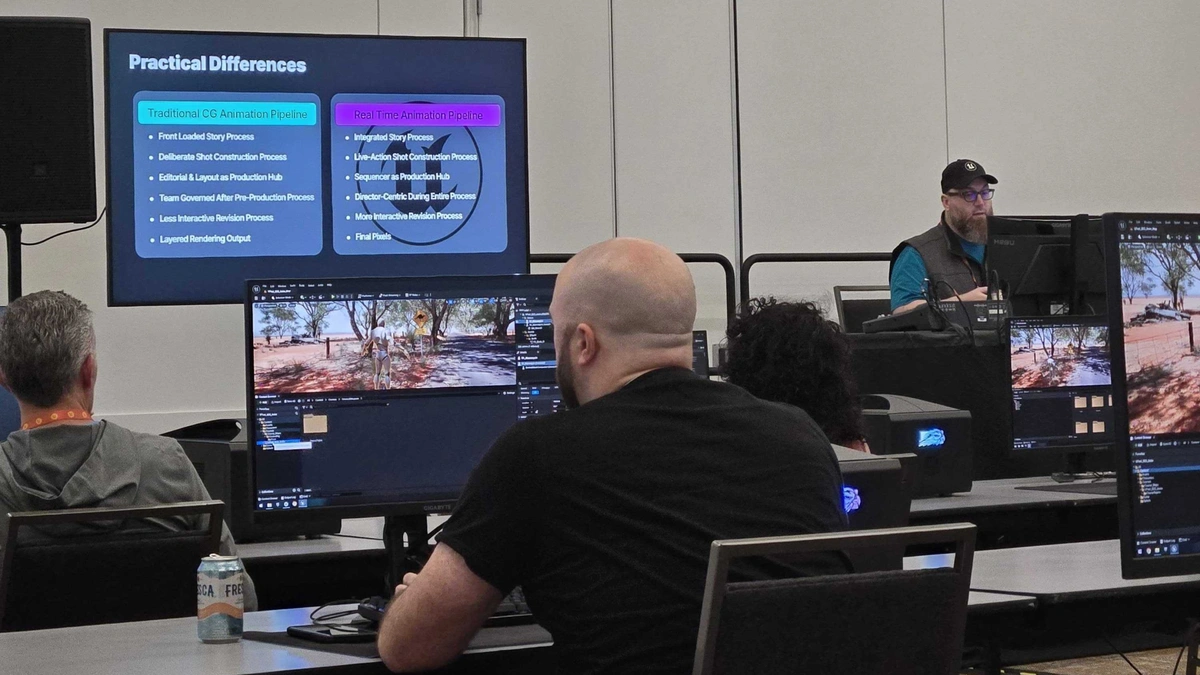Kevin Miller, Epic Games Instructor, Unreal Fest Seattle 2024