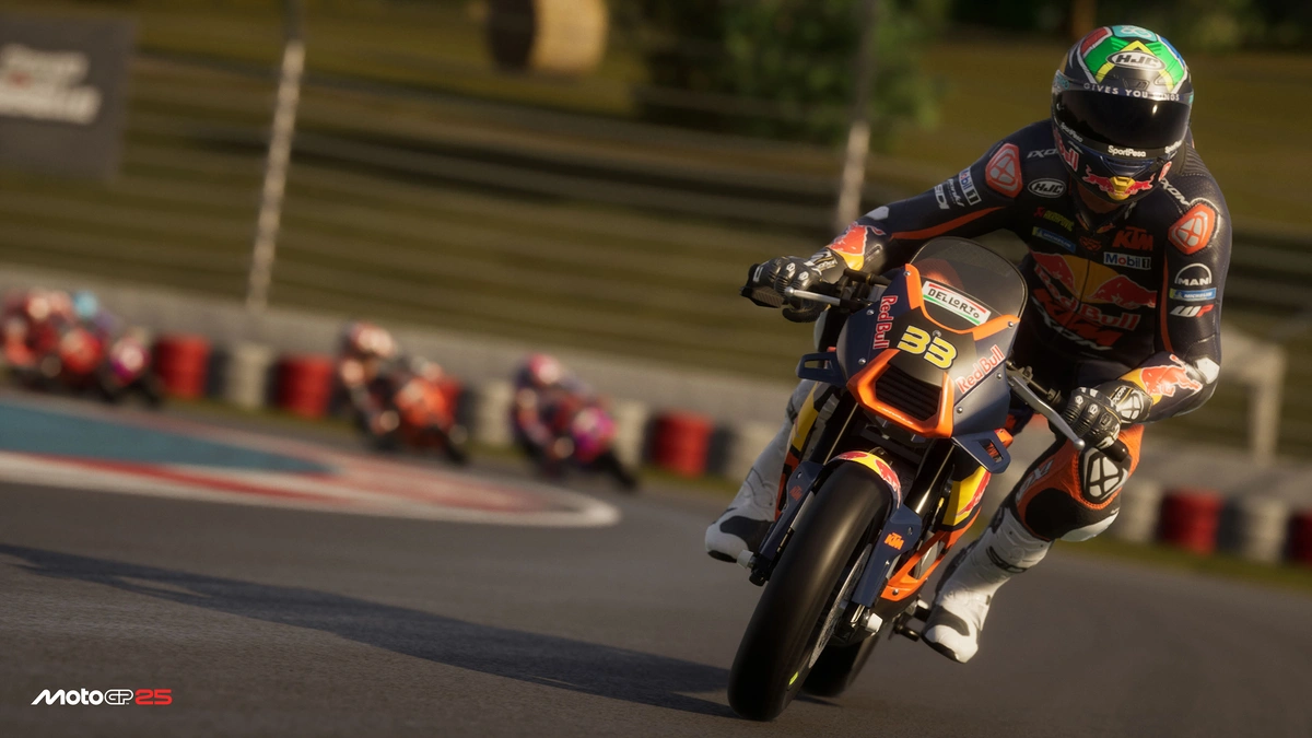 Unreal Engine-powered motorcycling game ‘MotoGP 25’.