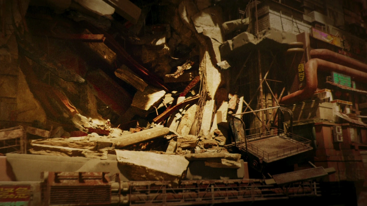 Debris in Babiru.