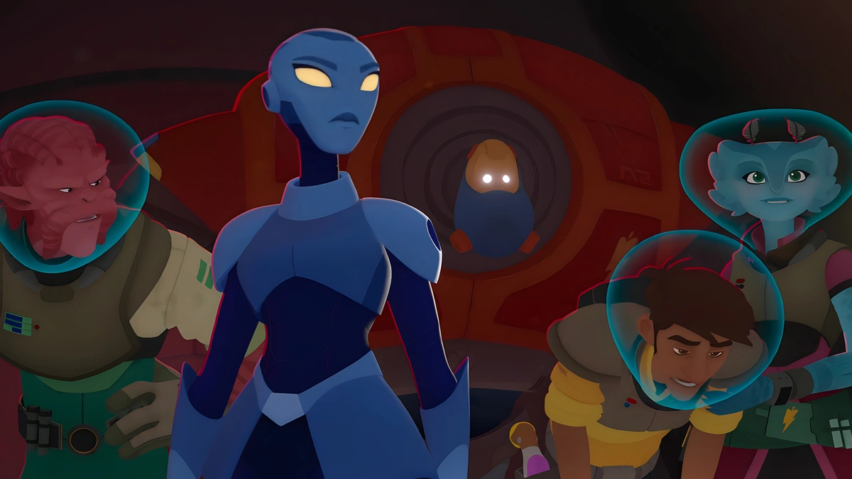 A group of 2D stylized characters in ‘Spice Frontier’.