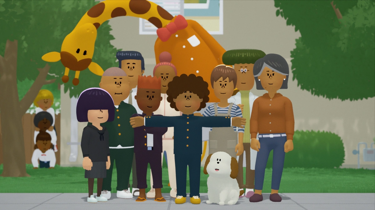 Stylized characters in UE5-powered game ‘to a T’.