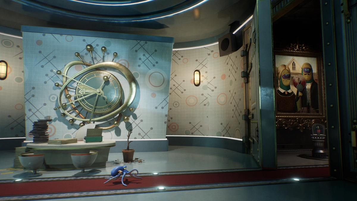 A stealthy octopus takes center stage in the cinematic 2.5D platformer ...
