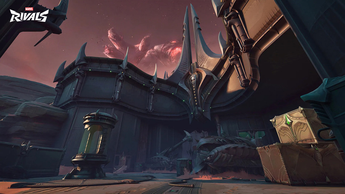 Klyntar environment in video game ‘Marvel Rivals’.