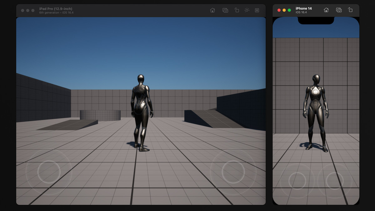 Unreal Engine on macOS iOS Simulator support