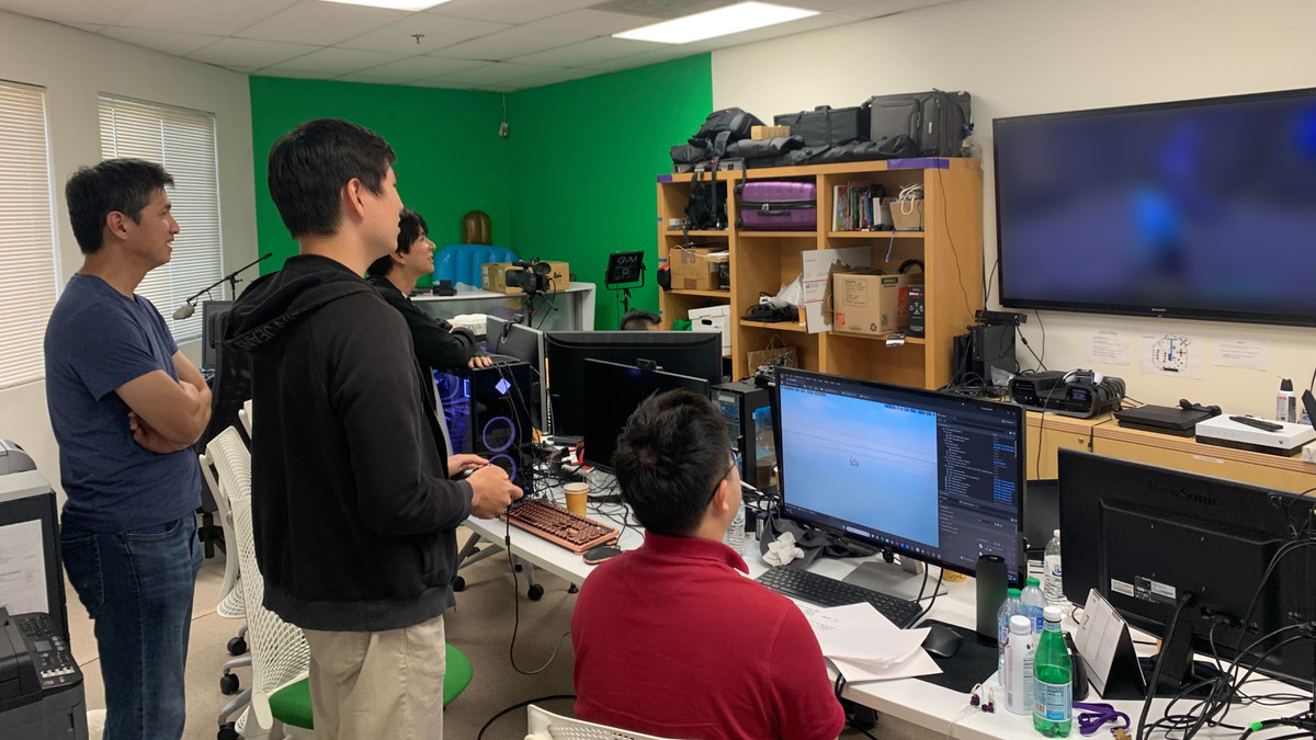 The GungHo America team at work