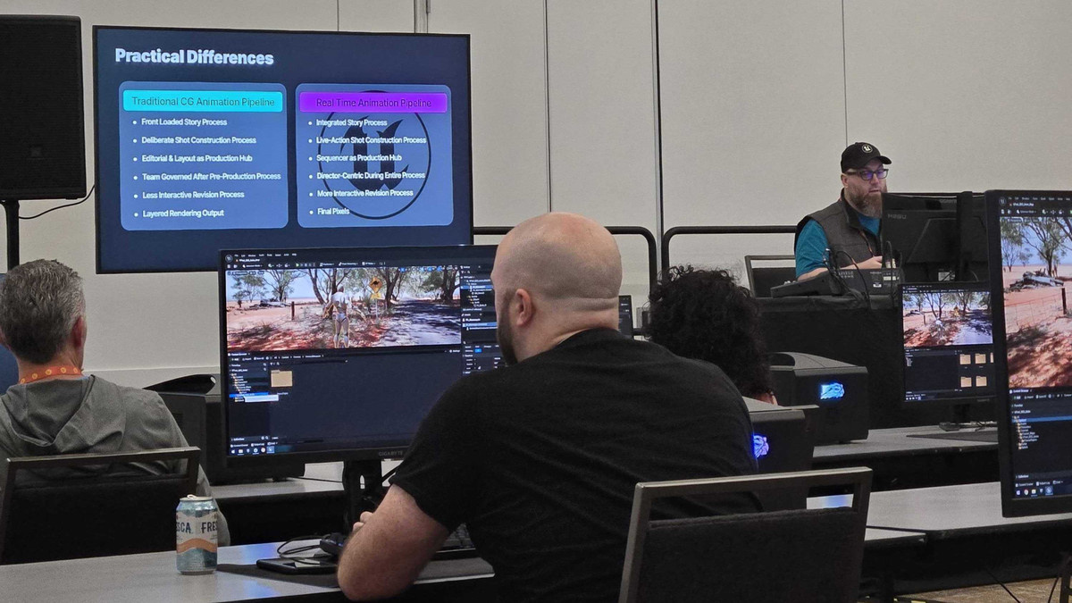 Kevin Miller, Epic Games Instructor, Unreal Fest Seattle 2024