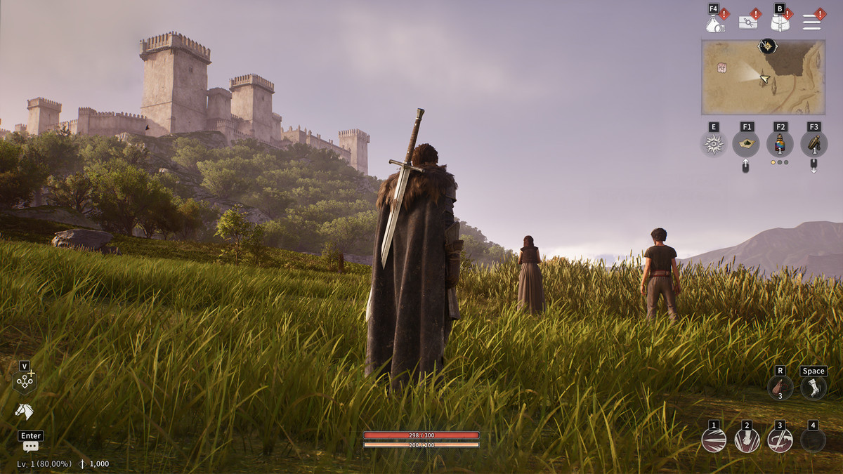 A castle in ‘Game of Thrones: Kingsroad’.