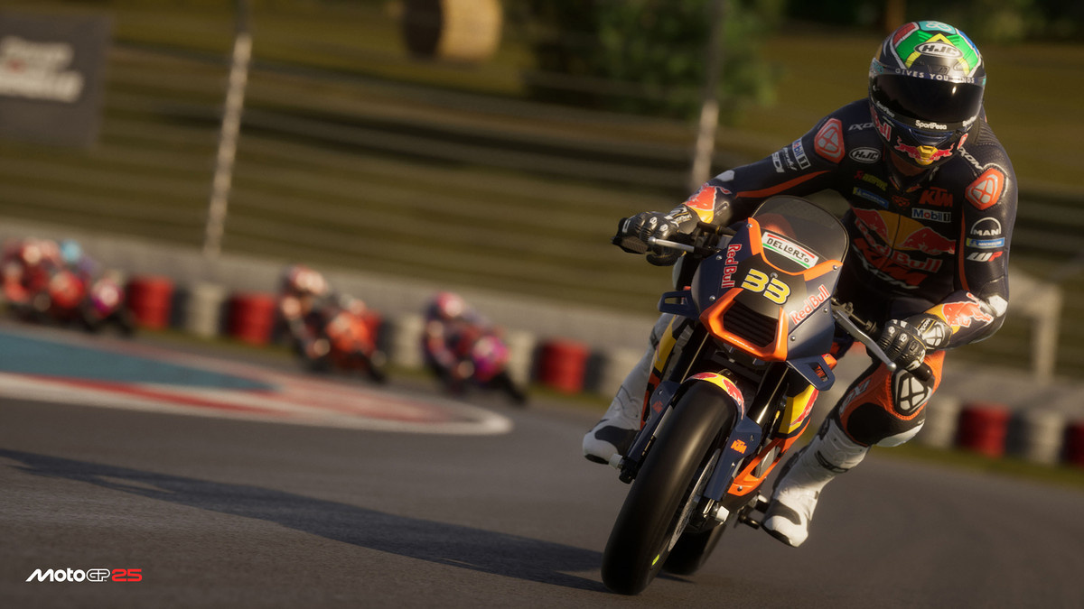 Unreal Engine-powered motorcycling game ‘MotoGP 25’.