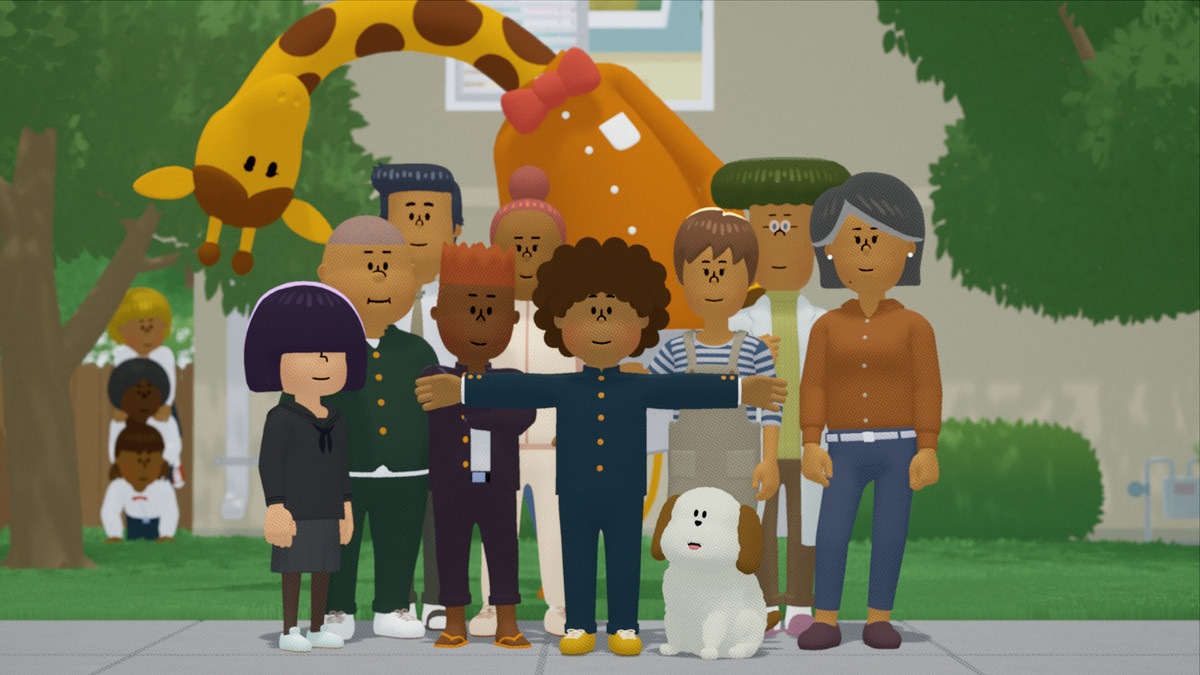 Stylized characters in UE5-powered game ‘to a T’.
