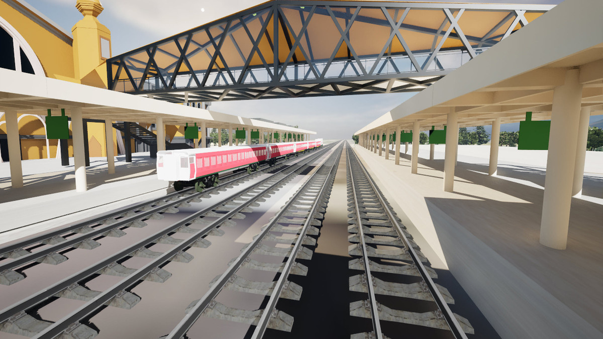 3D visualization of railway system by Smart Spatial.