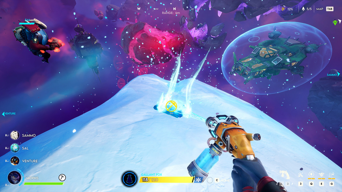 Gameplay in ‘Wildgate’ by Moonshot Games.