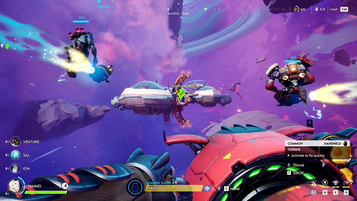 Traversing the galaxy in ‘Wildgate’ by Moonshot Games.