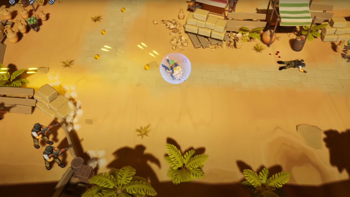 Captain Commadillo’, a game created as part of the Unreal Fellowship: Games.