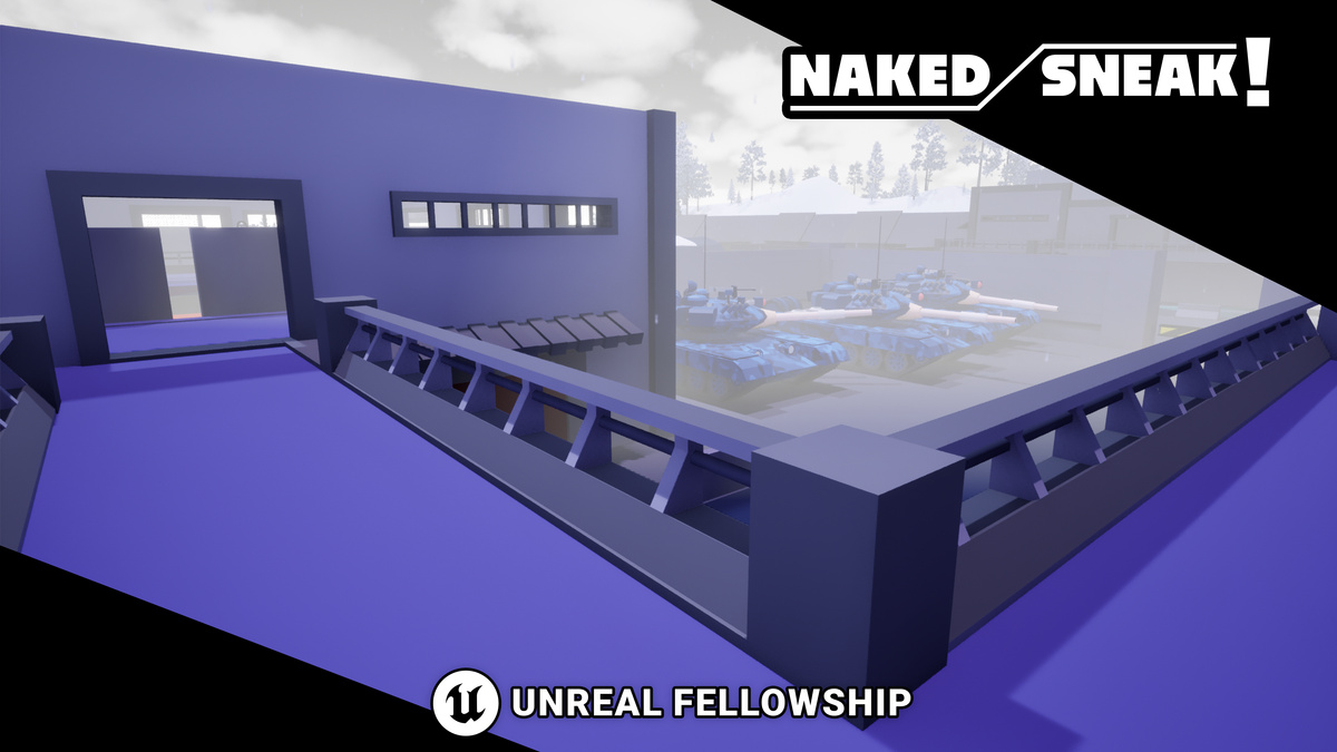 ‘Naked Sneak’, a game created as part of the Unreal Fellowship: Games.