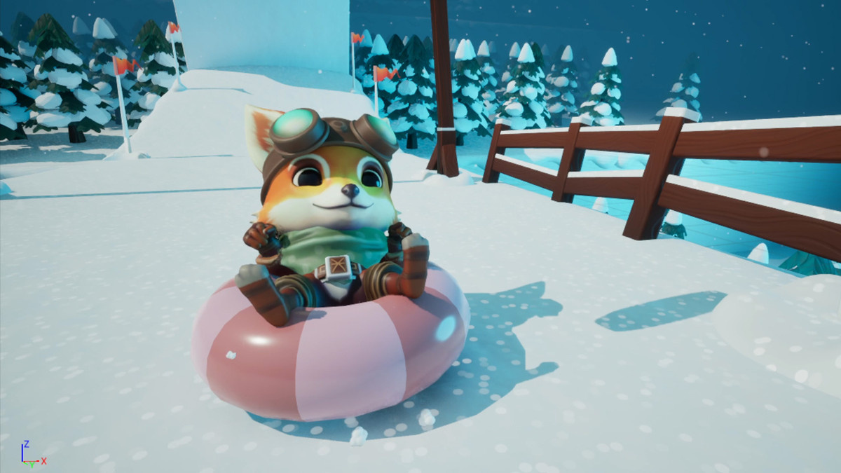 ‘Downhill Fox’, a game created as part of the Unreal Fellowship: Games.