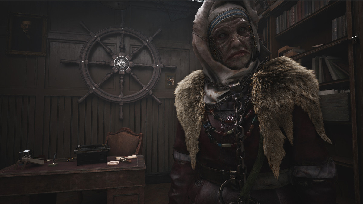 A detailed character in ‘The Sinking City 2’.