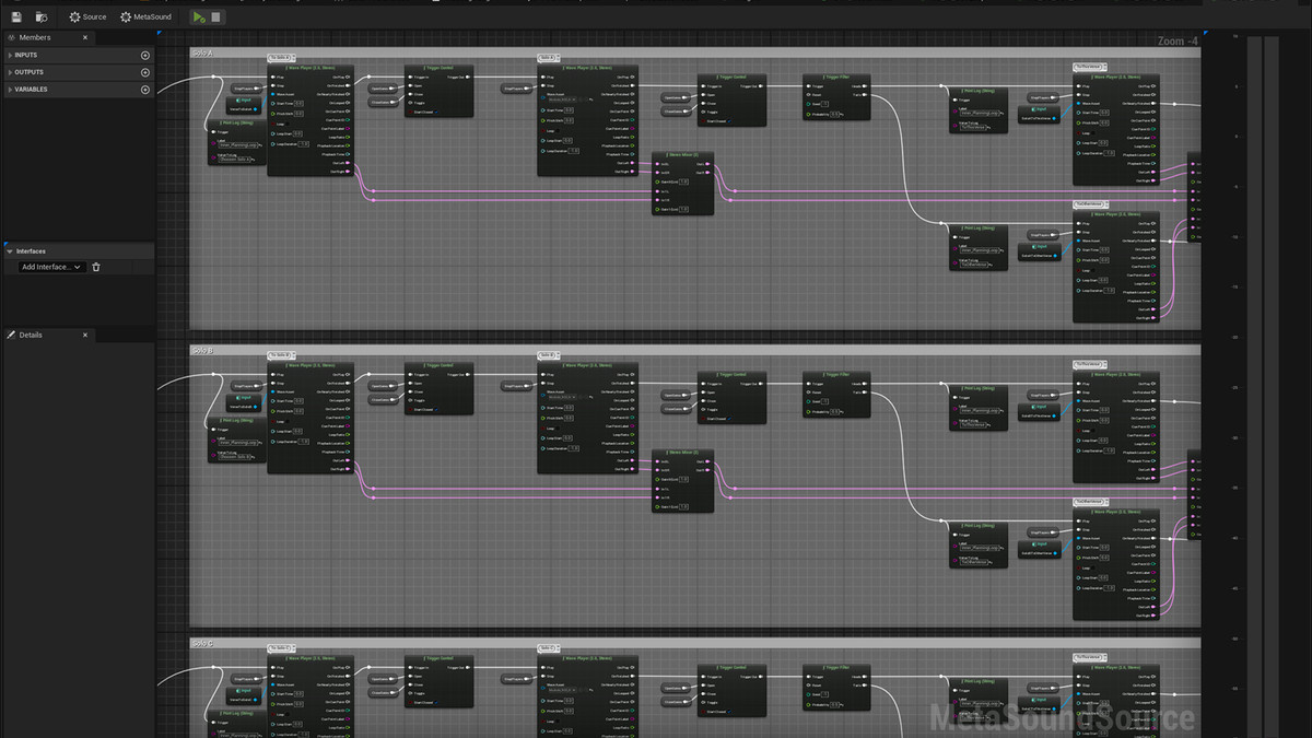 Unreal Engine 5 MetaSounds in ‘NITRO GEN OMEGA’.