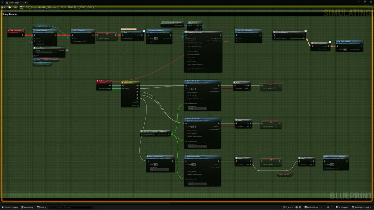 UE Blueprints in ‘Clair Obscur: Expedition 33’.