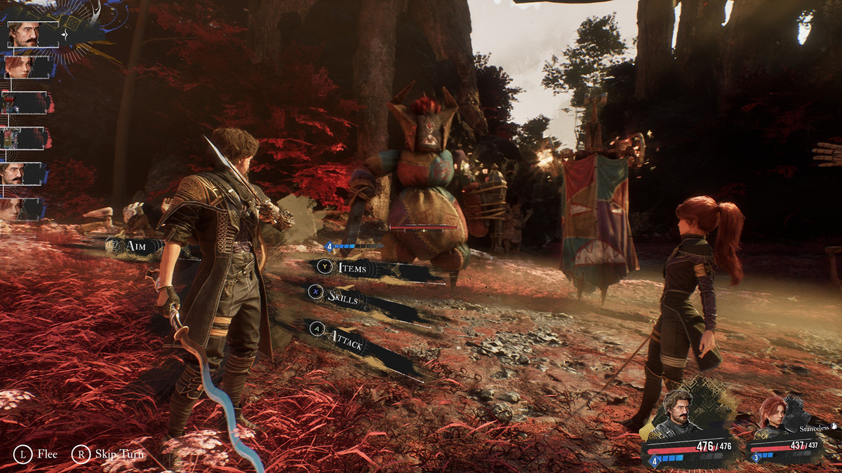 A character’s in-game menu in ‘Clair Obscur: Expedition 33’