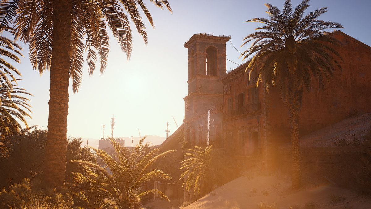 A scene from the Buried City in ‘ARC Raiders’, a UE5-powered game.