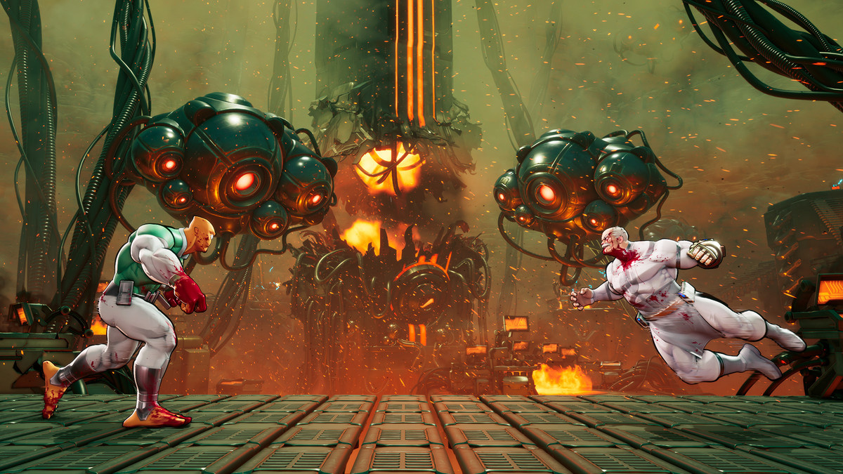 Allen faces off against Conquest in UE5-powered game ‘Invincible VS™’.
