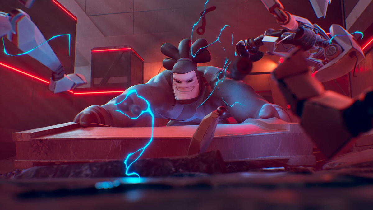 Un personaje creado por Agora Studio en Unreal Engine.