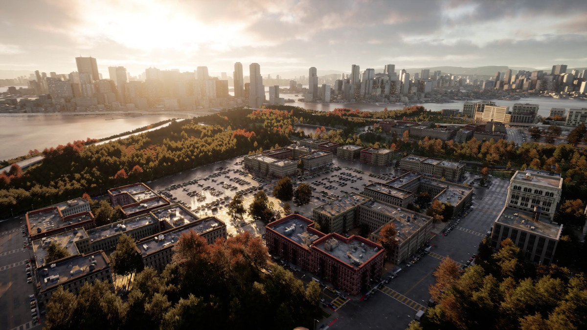 PCG and Megaplants in UE 5.8 City Sample