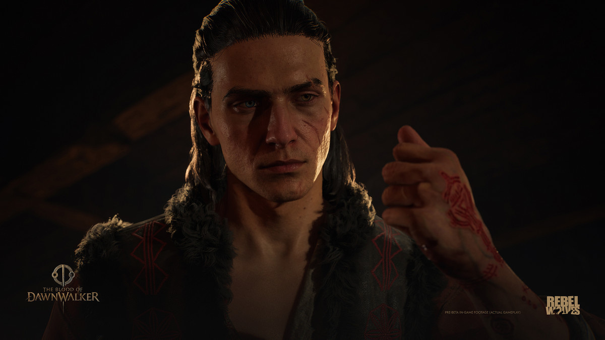 Coen in UE5-powered game ‘The Blood of Dawnwalker’.