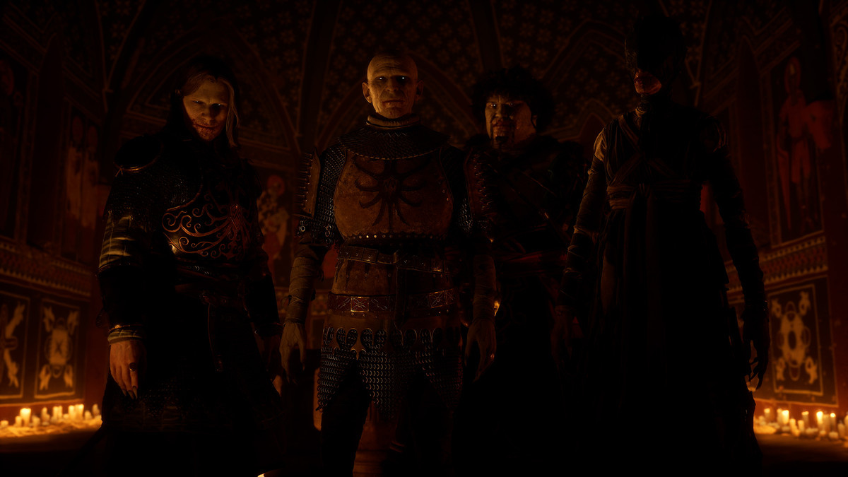 Menacing vrakhiri vampires in ‘The Blood of Dawnwalker’.