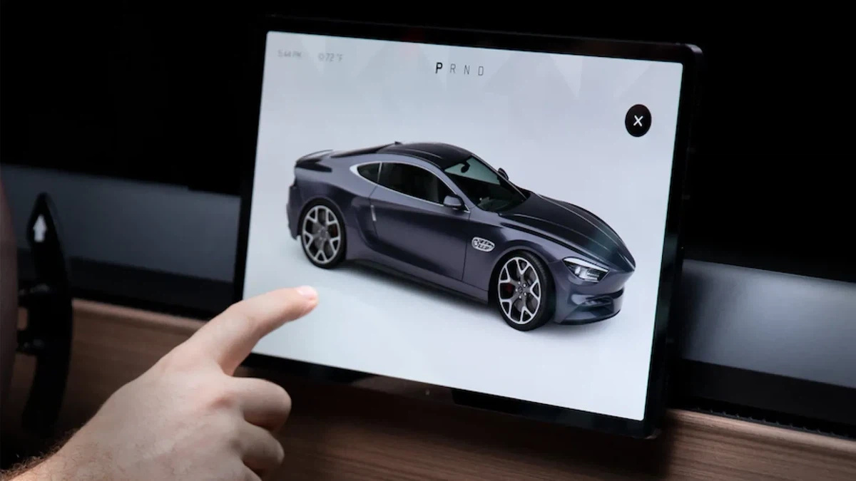 Real-time rendering photo