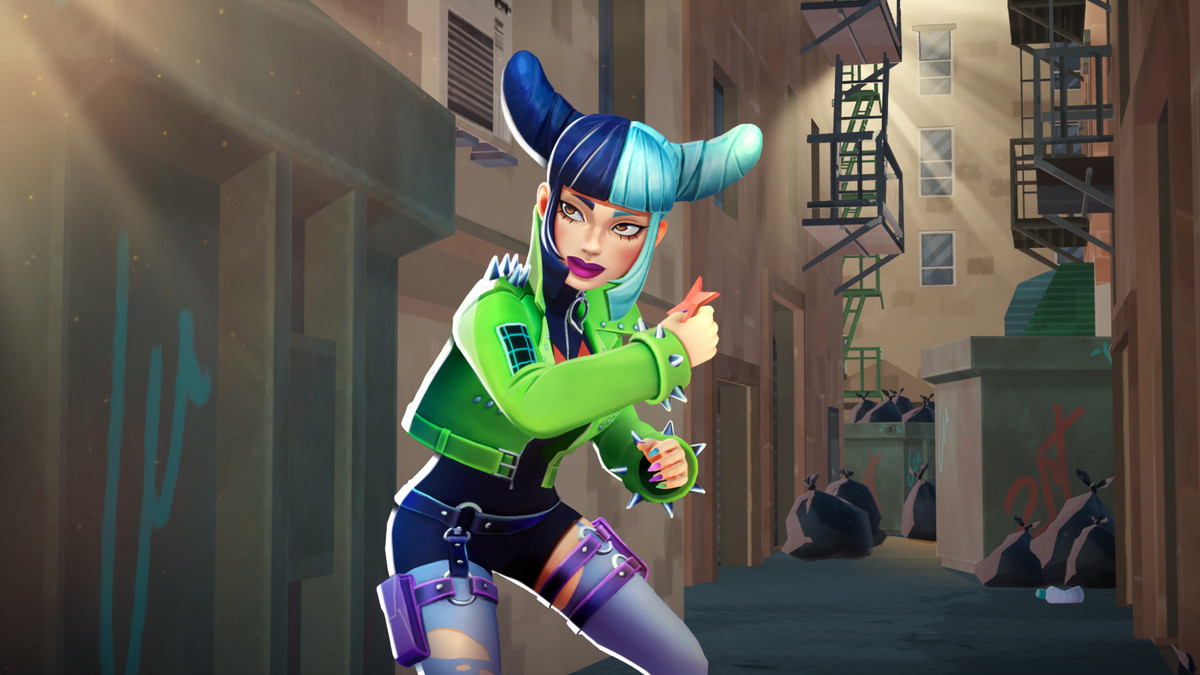 An interesting character in the UE5-powered video game Carmen Sandiego.