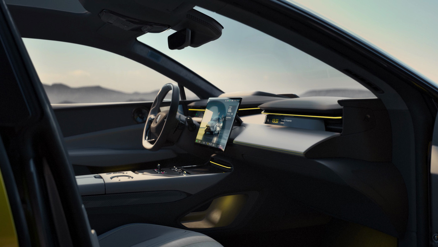 A UE-powered automotive HMI.