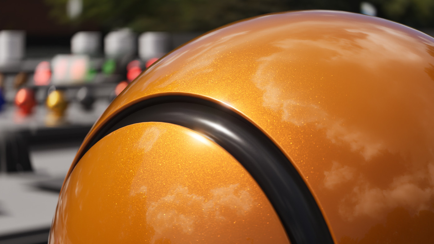 Various textures and materials in Automotive Substrate Materials.