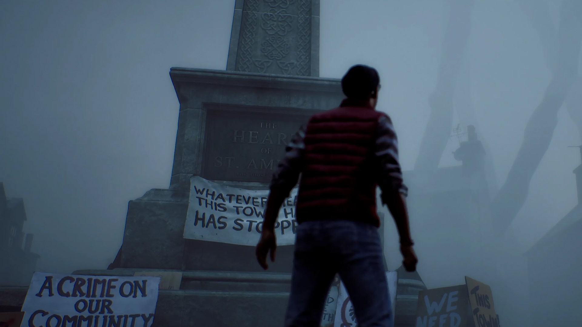 Simon Ordell は、「SILENT HILL: Townfall」で霧に包まれたセント アメリア村に漂着します。