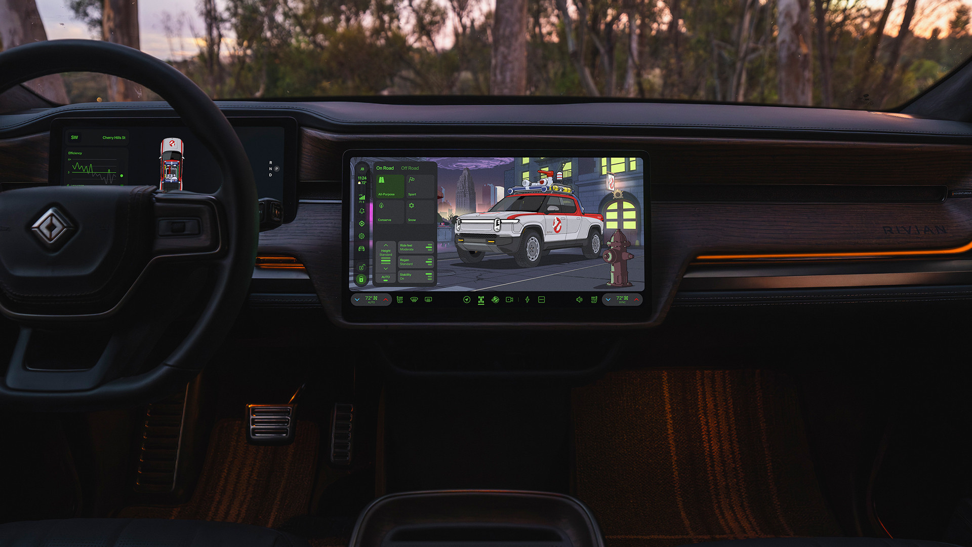 Rivian brings \nGhostbusters\n universe to Halloween Mode, with real-time visuals in Unreal Engine