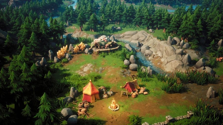 Top Down: Fantasy Forest.