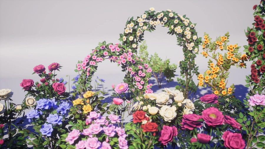 Garden Flowers Pack.