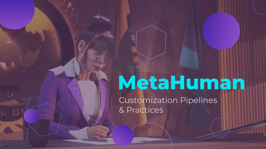 MetaHuman customization in Unreal Engine.