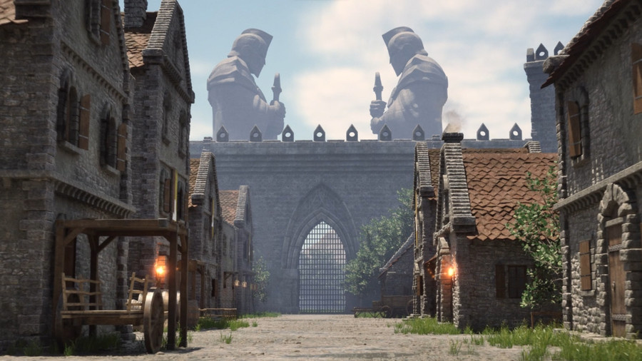 Modular Medieval Town.