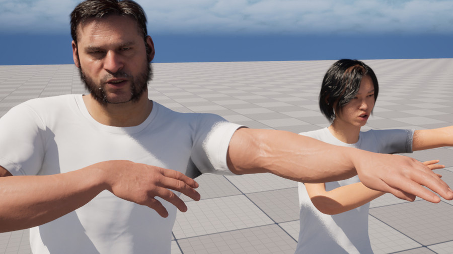 Online Course: How to Merge a MetaHuman Animator Head onto a Body.