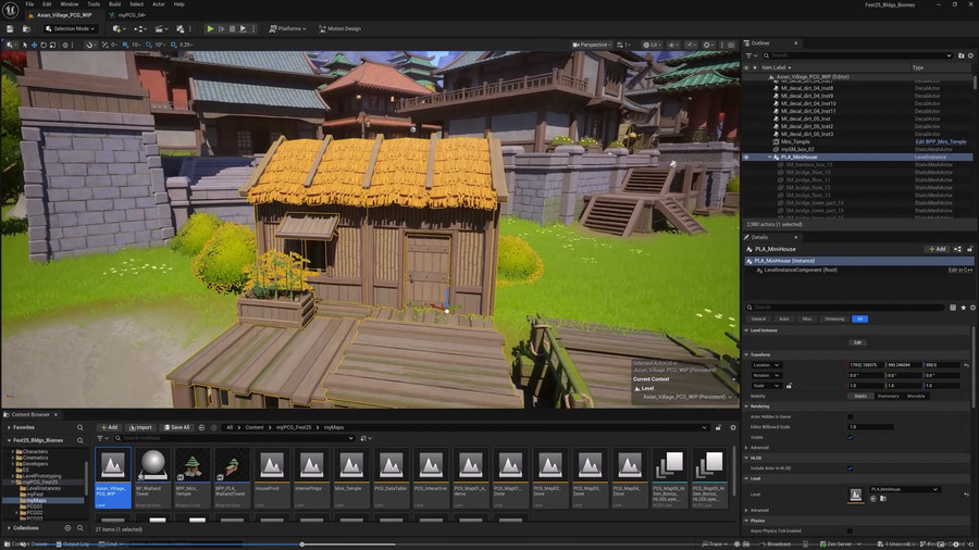 Unreal Fest recording: Buildings and Biomes PCG