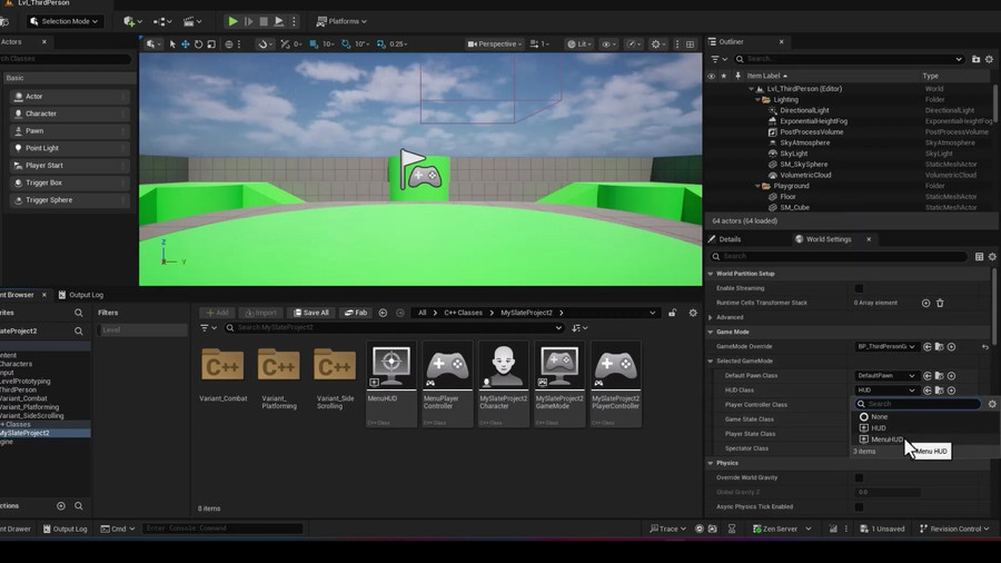 チュートリアル：Unreal Engine 5.6 におけるスレートの基礎入門