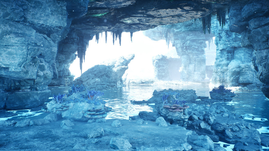 Sci-Fi Arctic Biome.