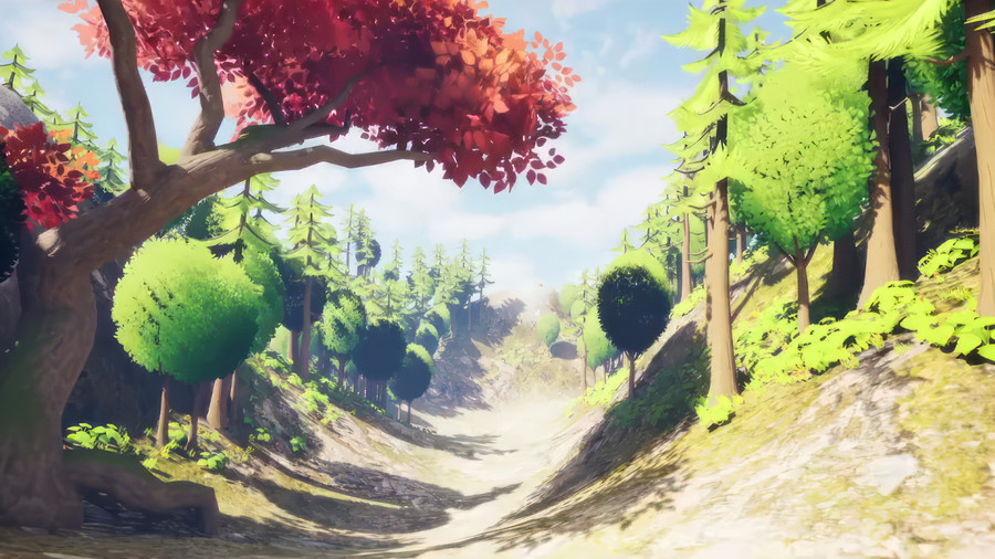 Sistema paisajístico de Unreal Engine 5.